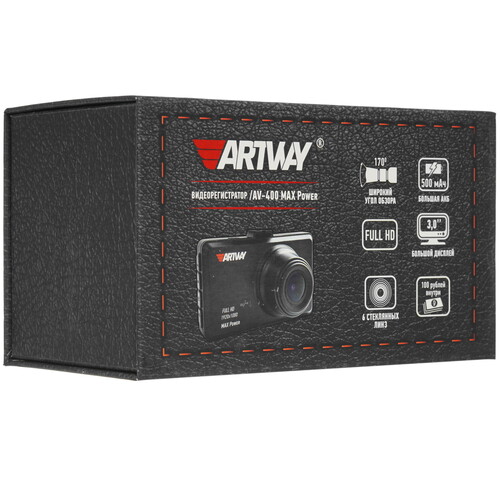 Купить Видеорегистратор Artway AV-400  4813512. Характеристики, отзывы и цены в Донецке