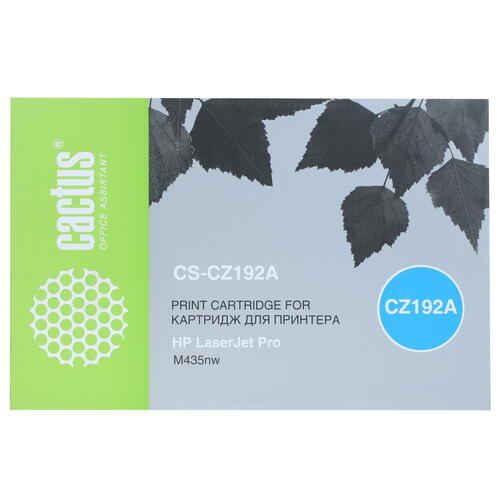 Купить Картридж лазерный Cactus CS-CZ192A черный, с чипом  7939355. Характеристики, отзывы и цены в Донецке