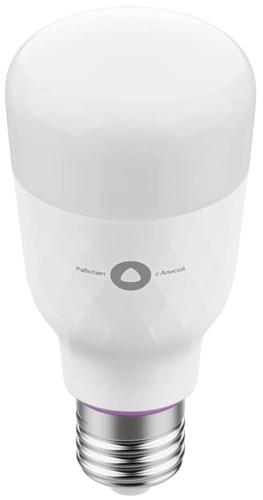 Купить Умная светодиодная лампа Яндекс YNDX-00018 RGB  5095977. Характеристики, отзывы и цены в Донецке