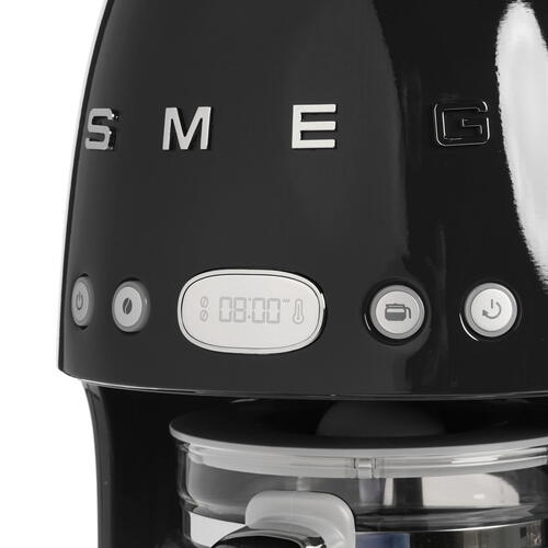 Купить Кофеварка капельная SMEG DCF02BLEU черный  5313380. Характеристики, отзывы и цены в Донецке
