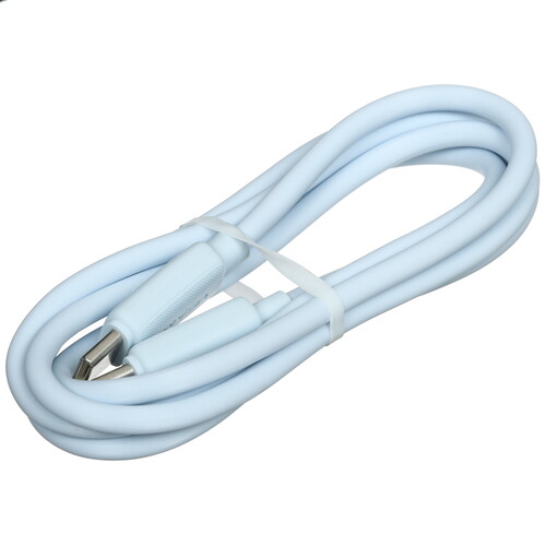 Купить Кабель круглый USAMS USB Type-C - USB Type-C голубой 1 м  5480416. Характеристики, отзывы и цены в Донецке
