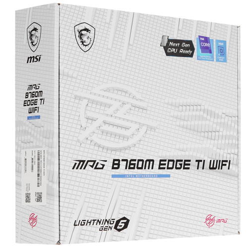 Купить Материнская плата MSI MPG B760M EDGE TI WIFI  5435321. Характеристики, отзывы и цены в Донецке