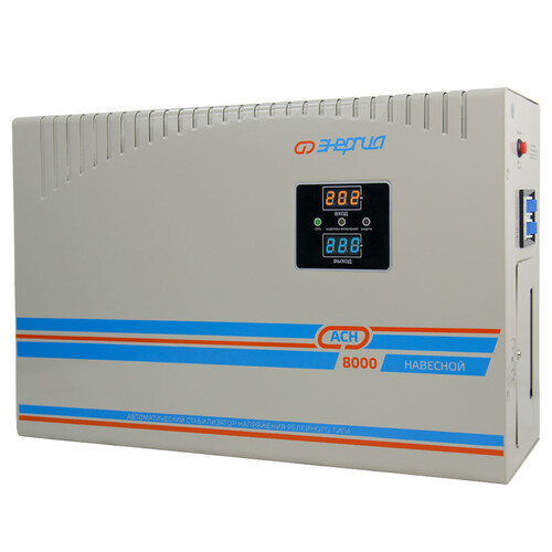 Купить Стабилизатор напряжения Энергия АСН-8000 навесной  9119591. Характеристики, отзывы и цены в Донецке