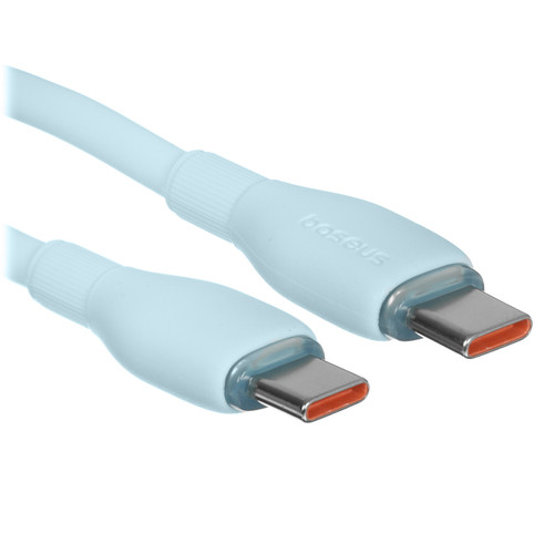 Купить Кабель Baseus USB Type-C - USB Type-C голубой  9260761. Характеристики, отзывы и цены в Донецке