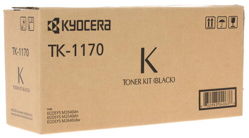 Купить Картридж лазерный Kyocera TK-1170 черный, с чипом  7985175. Характеристики, отзывы и цены в Донецке