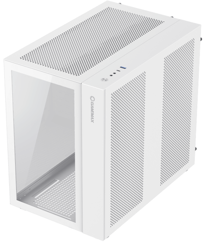 Купить Корпус GameMax Infinity White [ГС-00007110] белый  9063353. Характеристики, отзывы и цены в Донецке