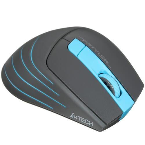 Купить Мышь беспроводная A4Tech Fstyler FG30  серый  1395727. Характеристики, отзывы и цены в Донецке