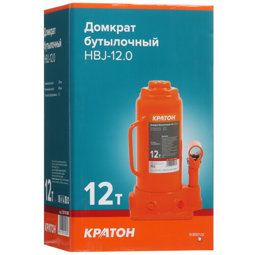 Купить Домкрат Кратон HBJ-12.0  9127801. Характеристики, отзывы и цены в Донецке