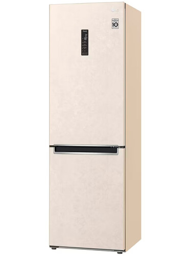 Купить Холодильник с морозильником   LG GA-B459MEQM бежевый  5309355. Характеристики, отзывы и цены в Донецке