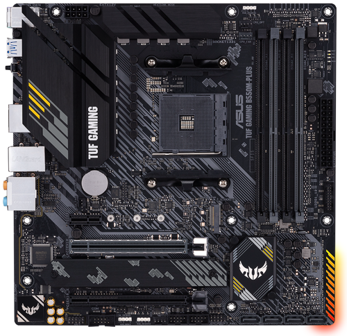 Купить Материнская плата ASUS TUF GAMING B550M-PLUS  1668530. Характеристики, отзывы и цены в Донецке