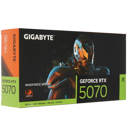 Купить Видеокарта GIGABYTE GeForce RTX 5070 WINDFORCE SFF  5620886. Характеристики, отзывы и цены в Донецке