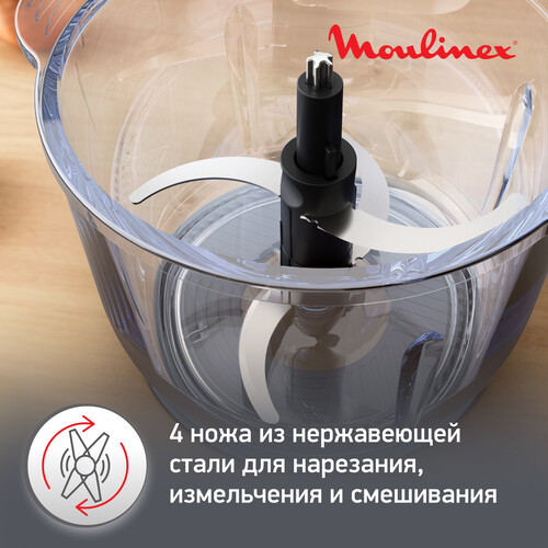 Купить Измельчитель  Moulinex Choppeo DJ603110 зеленый  9225081. Характеристики, отзывы и цены в Донецке