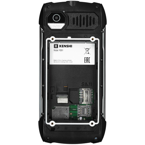 Купить Сотовый телефон KENSHI R281 черный  9087598. Характеристики, отзывы и цены в Донецке