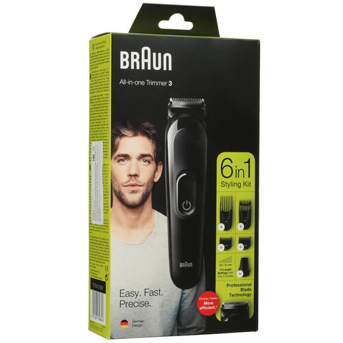 Купить Триммер Braun MGK3235 черный/серебристый  5407887. Характеристики, отзывы и цены в Донецке