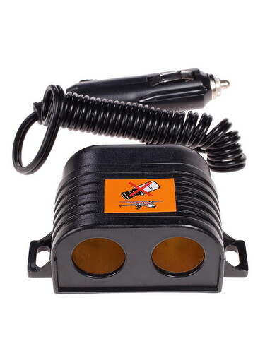 Купить Разветвитель автоприкуривателя AIRLINE ASP-2-05  6720880. Характеристики, отзывы и цены в Донецке