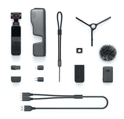 Купить Экшн-камера DJI Pocket 2 Creator Combo черный  5433210. Характеристики, отзывы и цены в Донецке