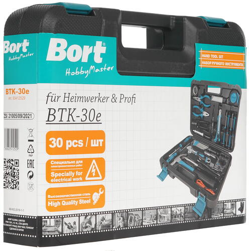 Купить Набор инструментов Bort BTK-30e  9925959. Характеристики, отзывы и цены в Донецке