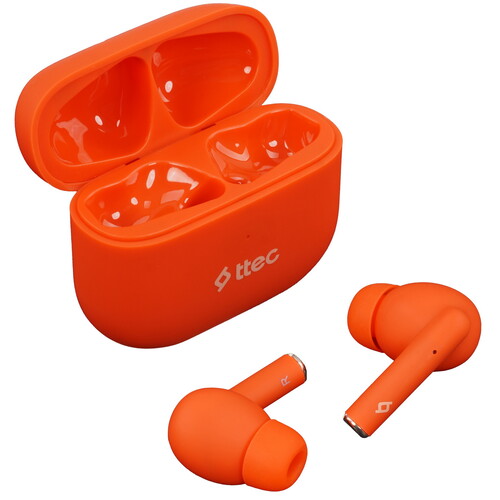 Купить Наушники TWS TTEC AirBeat Tone красный  9140695. Характеристики, отзывы и цены в Донецке