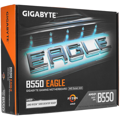 Купить Материнская плата GIGABYTE B550 EAGLE  5630836. Характеристики, отзывы и цены в Донецке