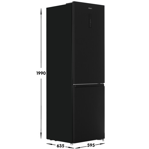 Купить Холодильник с морозильником   Eigen Stark R01B черный  9142714. Характеристики, отзывы и цены в Донецке
