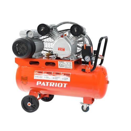 Купить Компрессор поршневой масляный Patriot PTR 50-450A  1229103. Характеристики, отзывы и цены в Донецке