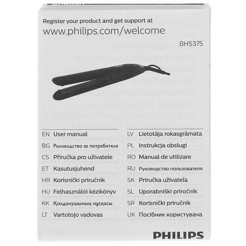 Купить Выпрямитель для волос Philips BHS375/00  1343457. Характеристики, отзывы и цены в Донецке