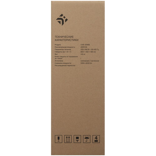 Купить Конвектор DEXP CHR-20WB  9143442. Характеристики, отзывы и цены в Донецке
