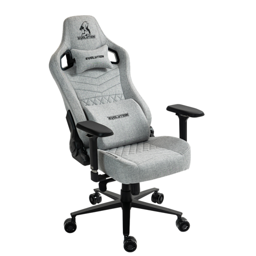 Купить Кресло игровое EVOLUTION NOMAD PRO серый  9100624. Характеристики, отзывы и цены в Донецке
