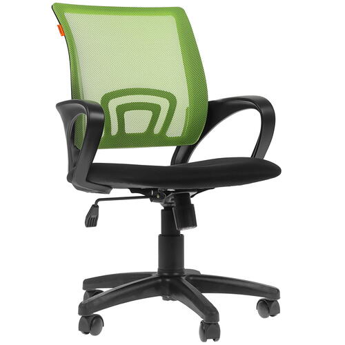 Купить Кресло офисное CHAIRMAN 696 black зеленый  4846408. Характеристики, отзывы и цены в Донецке