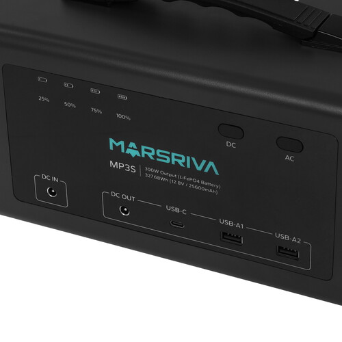 Купить Портативная зарядная станция MARSRIVA MP3S черный  9281636. Характеристики, отзывы и цены в Донецке