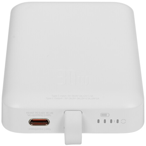 Купить Портативный аккумулятор Baseus Magnetic Mini Wireless Fast Charge Type-C Edition белый  9166871. Характеристики, отзывы и цены в Донецке