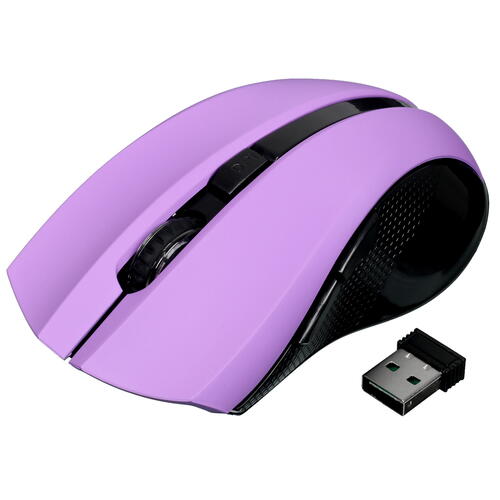 Купить Мышь беспроводная DEXP WM-290LPB  фиолетовый  5065634. Характеристики, отзывы и цены в Донецке