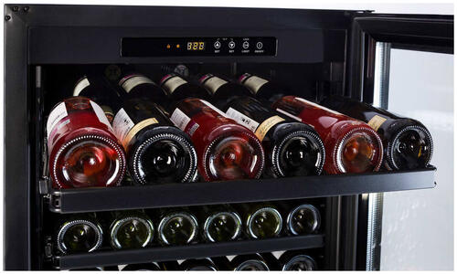 Купить Винный шкаф Cavanova TW03-110 черный  8192688. Характеристики, отзывы и цены в Донецке