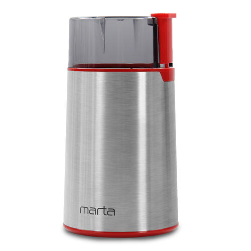 Купить Кофемолка электрическая MARTA MT-CG2180C серебристый  9928345. Характеристики, отзывы и цены в Донецке