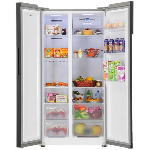 Купить Холодильник Side by Side  DEXP SBS4-59AKA синий  5400704. Характеристики, отзывы и цены в Донецке