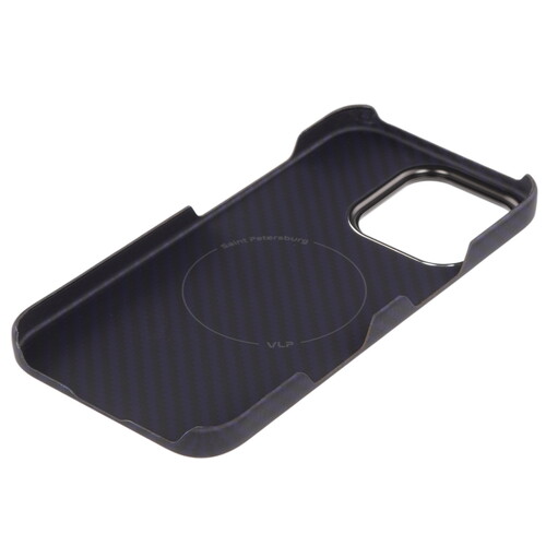 Купить Накладка  VLP Kevlar Case для Apple iPhone 16 Pro синий/черный  5487101. Характеристики, отзывы и цены в Донецке