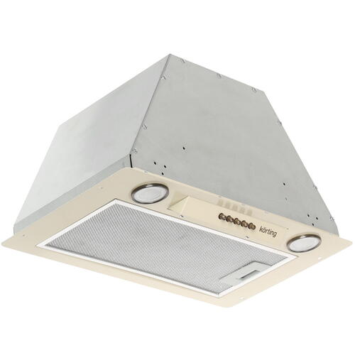 Купить Вытяжка полновстраиваемая Korting KHI 6631 RB бежевый/золотистый  8169893. Характеристики, отзывы и цены в Донецке