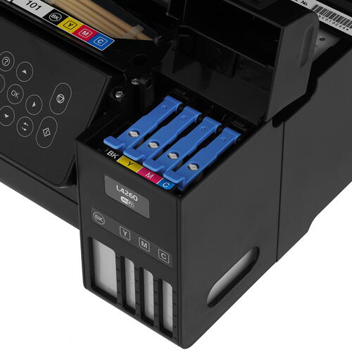 Купить МФУ струйное Epson L4260  5431089. Характеристики, отзывы и цены в Донецке