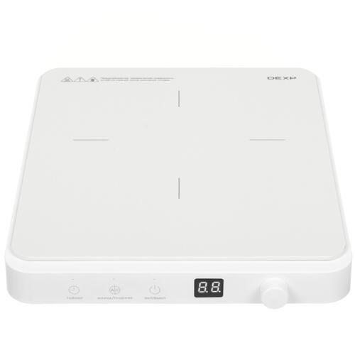 Купить Плита компактная электрическая DEXP INC-2000W белый  9014755. Характеристики, отзывы и цены в Донецке