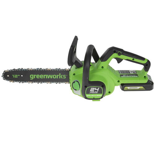 Купить Аккумуляторная цепная пила GreenWorks GD24CS30K2  24V  5081475. Характеристики, отзывы и цены в Донецке
