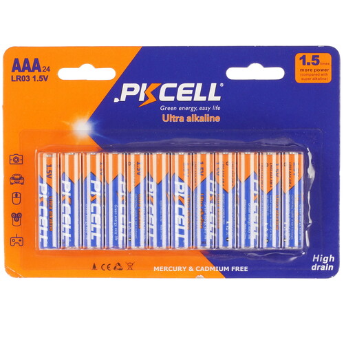 Купить Батарейка PKCELL LR03-24B AAA (LR03/FR03)  9196099. Характеристики, отзывы и цены в Донецке