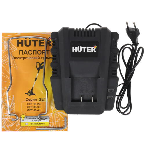Купить Триммер аккумуляторный Huter GET-36-3 Li  8142995. Характеристики, отзывы и цены в Донецке