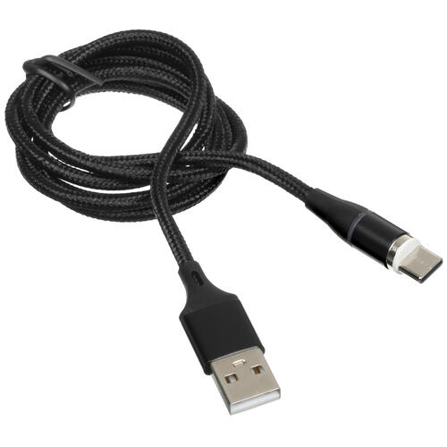 Купить Кабель круглый DEXP USB Type-C - USB 2.0 Type-A черный 1 м  1369945. Характеристики, отзывы и цены в Донецке