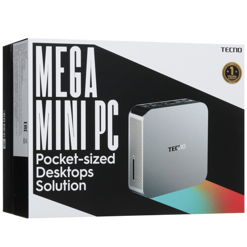 Купить Мини ПК Tecno MEGA MINI M1  5484711. Характеристики, отзывы и цены в Донецке