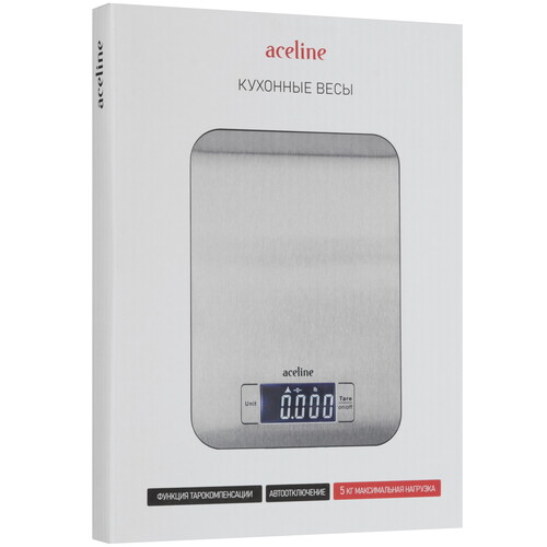 Купить Кухонные весы Aceline S-30 серебристый  9135004. Характеристики, отзывы и цены в Донецке