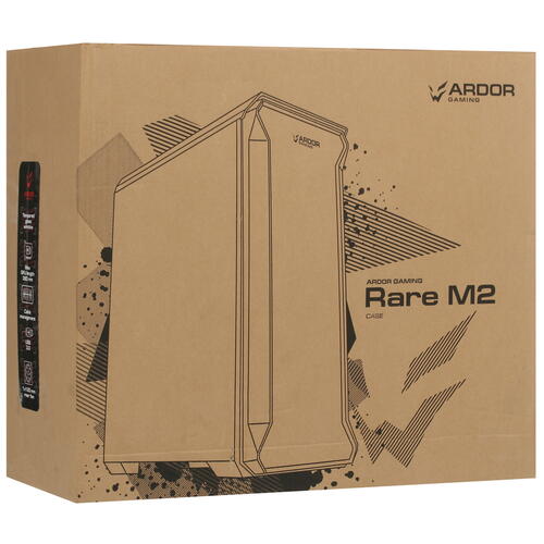Купить Корпус ARDOR GAMING Rare M2  черный  5083962. Характеристики, отзывы и цены в Донецке