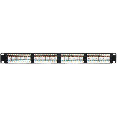 Купить Патч-панель Lanmaster TWT-PP24UTP/6  1614519. Характеристики, отзывы и цены в Донецке