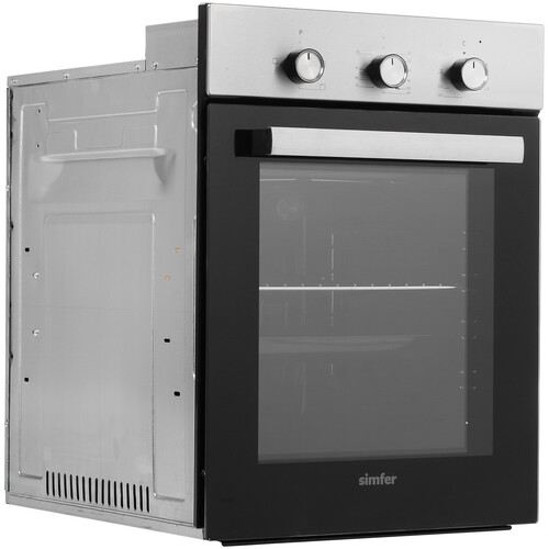 Купить Электрический духовой шкаф Simfer B4EM14016 серебристый  8186938. Характеристики, отзывы и цены в Донецке