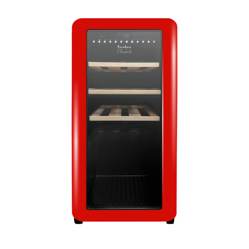 Купить Винный шкаф TESLER CWC-188 красный  9372471. Характеристики, отзывы и цены в Донецке