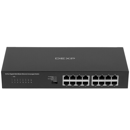 Купить Коммутатор DEXP G16v2  9278784. Характеристики, отзывы и цены в Донецке